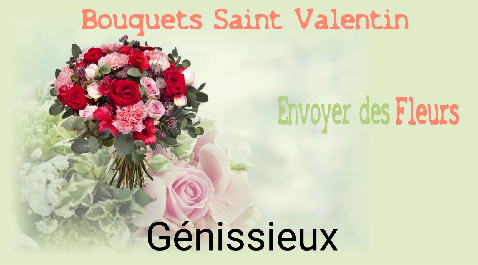 Roses de Saint-Valentin livrées à Génissieux